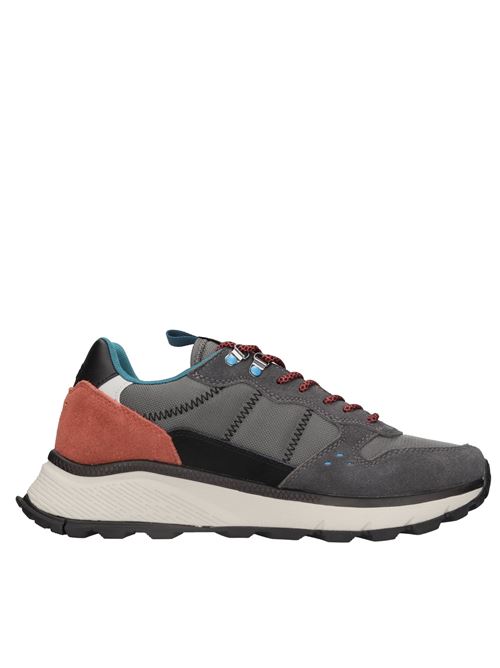 Sneakers model Z44128 SUN68 in suede leather and breathable fabric SUN68 | Z44128GRIGIO SCURO